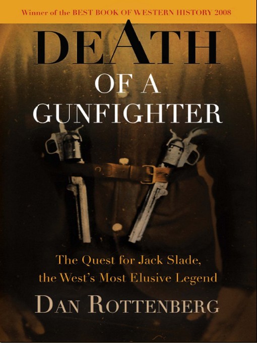 Title details for Death of a Gunfighter by Dan Rottenberg - Available